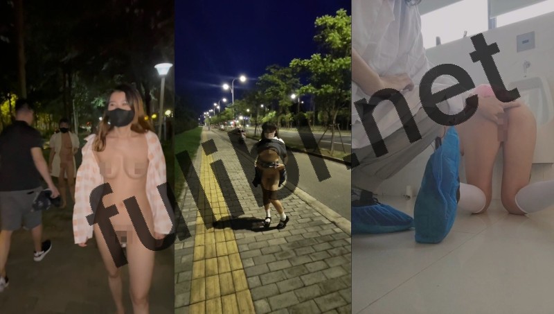 [推荐]露出系福利姬@TonyJ和贝贝(广深贝贝)尺度作合集 第三弹[4V/10.1G]