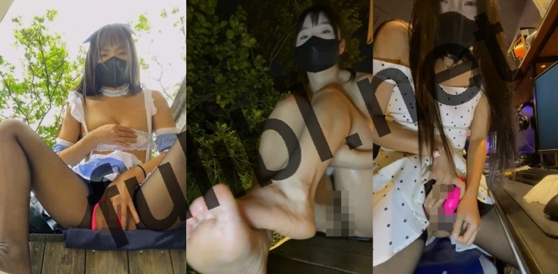 露出系黑长直@xiaolin 戴着跳蛋逛街尺度秀[21V/14.0G]